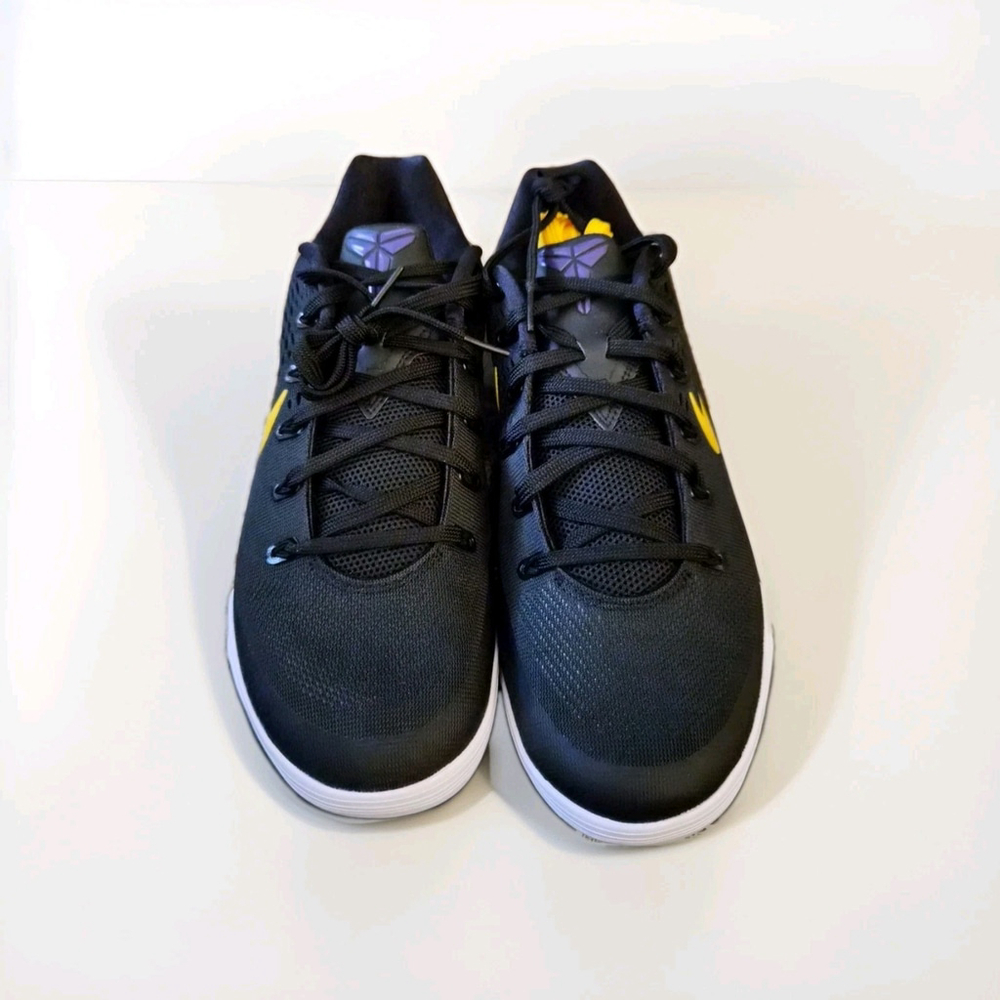 Size 10.5 - Nike Kobe 9 EM Protro TB Black University Gold IH1401-002 NEW IN BOX - Picture 5 of 7